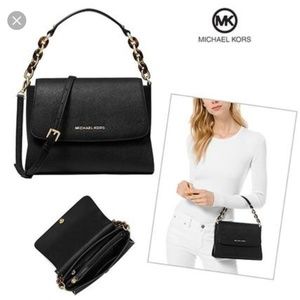 Michael Kors Sofia Small East West Satchel Leather